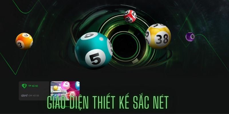 Giao diện được thiết kế sắc nét